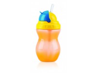 nuby id9688 Поильник-непроливайка с трубочкой 320 мл.(12m+)