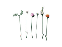 lego botanical collection 10342 constructor „buchet frumos de flori roz” (749 buc.)
