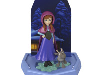 disney princess hrn77 set surpriza cu papusa frozen snow color reveal "prin gheață"