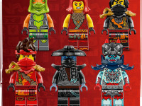 lego ninjago 71844 constructor "mașină de luptă ninja" (561 el.)