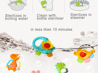 hola toys 1109 Набор из 5 погремушек "Дино"