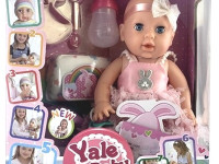 op ДД02.188  papusa cu accesorii "yale baby" (35 cm.)