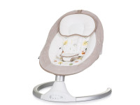 chipolino leagăn electronic "brida" shebr0242ma (pana la 9 kg.) bej
