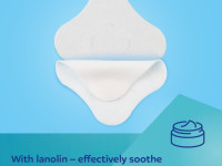 canpol 1/656 absorbante calmante pentru sâni din hidrogel cu lanolină (8 buc.)