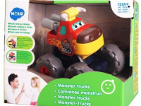 hola toys 3151a Музыкальная машинка "monster trucks"