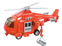 noriel int1363 Вертолет cool machines со светом и звуком (красный)