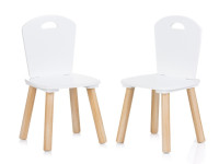 chipolino Столик и 2 стульчика mdf diwh02410323 (сосна\белый)