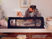 kinderkraft Барьер на кровать "guard and dream" чёрный 