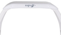 chipolino kossg02502ma Детская колыбель 2-в-1 со светодиодным дисплеем "sogno" macadamia