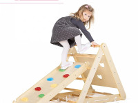 chipolino wtchce02403 Деревянный игровой центр 6 в 1(горка, качели и скалодром)