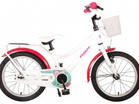 volare 91663 bicicleta 16 "brilliant white" alb