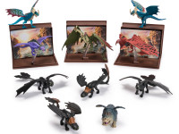 spin master 6072554 mini-figurină "dragons" (5 cm) in sort.