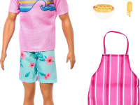 barbie jfv65 Кукла Кен серия "Пляжные детективы"
