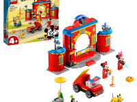 lego disney 10776 constructor "departamentul de pompieri și mașina lui mickey” (144 el.)