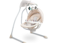 caretero 8095 Электронные качели "raffi" (до 12 кг.) бежевый
