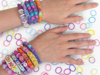 nebulous stars 11212 set pentru crearea brățărilor "rainbow loom: besties forever"