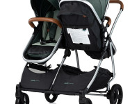 chipolino carucior pentru gemeni duo smart kbds02504ba basil