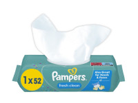 pampers Влажные салфетки fresh clean (52 шт.)