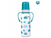 canpol 11/815 biberon din tritan cu mâner 250ml.(1buv.) 12+