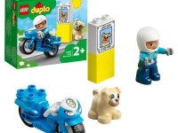 lego duplo 10967 Конструктор "Полицейский мотоцикл" (5 дет.)