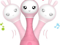 alilo baby r1 jucărie interactivă smarty "bunny" roz