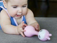 alilo baby r1 jucărie interactivă smarty "bunny" roz