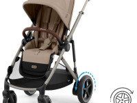 cybex Коляска с электроприводом e-gazelle s almond beige