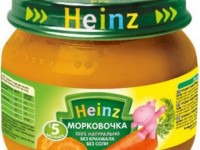 heinz piure morcov (5 luni+) 80 gr.