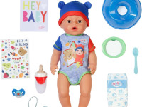 zapf creation 834848 păpușă baby born jonas (43 cm.)