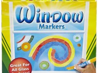 crayola 588165 markere pentru ferestre lavabile (8 buc.)