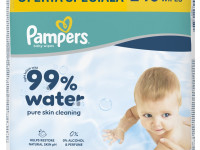 pampers Șervețelele umede 99% water (4х60) 240 buc.