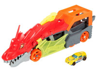 hot wheels gtk42 Грузовик "Разъяренный дракон" с хранилищем для машинок