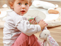 babyono-844 zornăitoare de pluș "iepuras milly" 1528