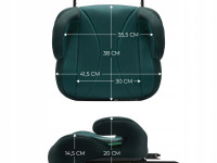 kinderkraft scaun auto i-boost i-size (135-150 cm.) verde