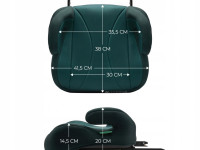 kinderkraft Бустер  i-boost i-size (135-150 см.) зелёный