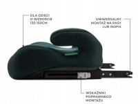 kinderkraft scaun auto i-boost i-size (135-150 cm.) verde