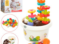 hola toys he795800 Развивающая игрушка "Горшочек с цветами"