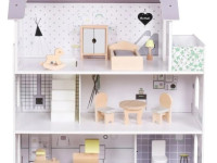 baby mix 58990 Деревянный кукольный домик "rose montessori"