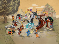lego ninjago 71764 Конструктор "Тренировочный центр ниндзя" (524 дет.)