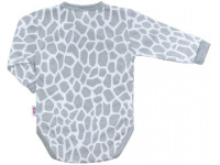 new baby 32575 body cu mânecă lungă "giraffe" m. 86 (12-18 luni)