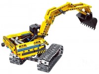 xtech bricks 6801 constructor mecanic 2-în-1 "excavator & robot" (342 дет.)