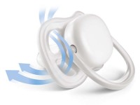 avent scf344/20 suzera din silicon ultra air (0-6 m.) 2 buc.