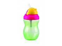 nuby id9688 Поильник-непроливайка с трубочкой 320 мл.(12m+)