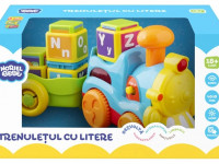 noriel  int7670 Интерактивная игрушка "Поезд с буквами" (рум.)