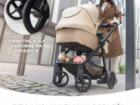 kinderkraft carucior 3in1 newly + mink pro gri