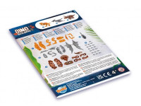 buki bk2136 set dinozauri de asamblat