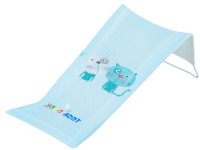 tega baby suport textil pentru baie "câine și pisica" pk-026-101 albastru