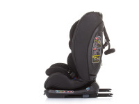 chipolino scaun auto techno isofix 360° stkth02301eb gr. 0+/1/2/3 ( 0-36 kg.) ebony