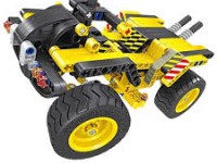xtech bricks 6804 constructor mecanic 2-în-1 "combinină și buggy" (301 el.)