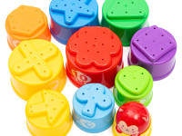 baby mix 46287 Музыкальная пирамидка с погремушкой
